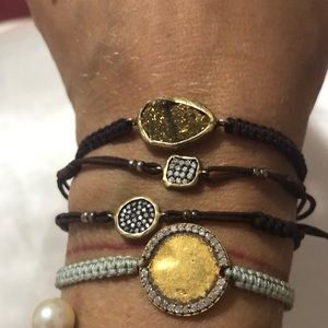 4 Turkish macrame bracelets